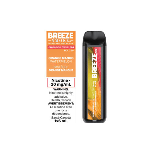 Breeze Pro Orange Mango Watermelon Disposable Vape