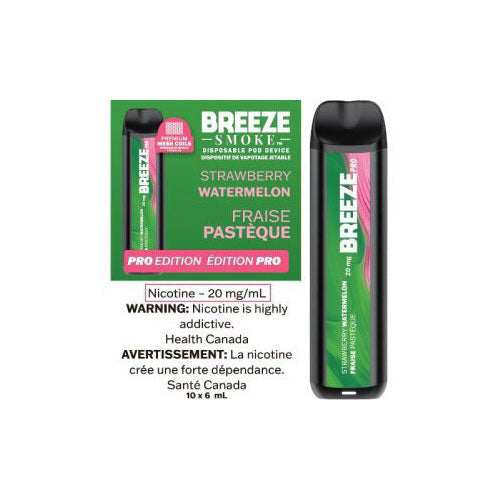 Vape jetable Breeze Pro Fraise Pastèque