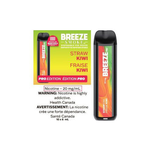 Breeze Pro Strawkiwi Disposable Vape