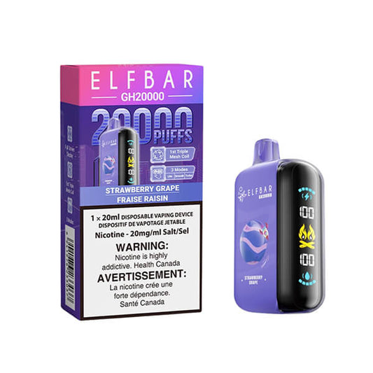 Elf Bar GH20000 - Strawberry Grape 20K Puffs