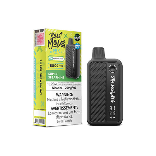 Flavour Beast - Beast Mode Max 18K Disposable: Super Spearmint, 20ML