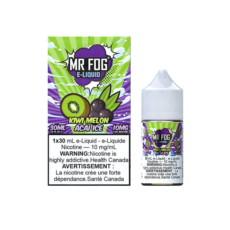 Mr Fog Kiwi Melon Acai Ice Salt E-Liquid