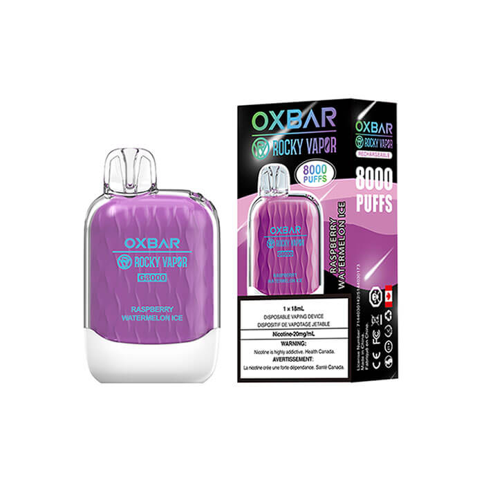 Oxbar G8000 Raspberry Watermelon Ice Disposable Vape