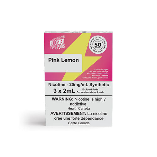 Dosettes compatibles Boosted Pink Lemon Stlth