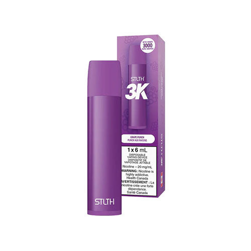 STLTH 3K Grape Punch Disposable Vape