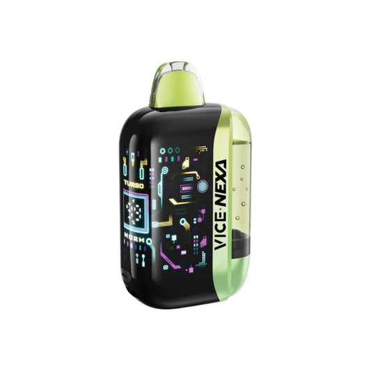 VICE x NEXA 80K Frosty Green Apple disposable vape device